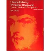 Claude Debussy PremiÃ¨re Rhapsodie pour clarinette et piano - Ricordi_1