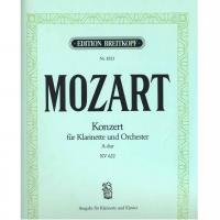 Mozart Konzert fur Klarinette und Orchester A-dur KV622 - Breitkopf