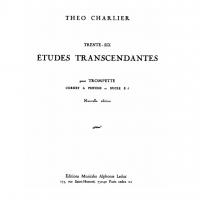 Theo Charlier Trente-six ETUDES TRANSCENDANTES pour TROMPETTE - Alphone Leduc_1