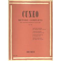 Cuneo METODO COMPLETO per saxofono contralto in Mi b. Op. 207 - Ricordi