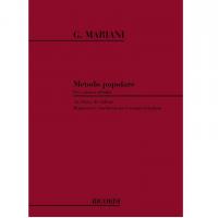 Mariani METODO POPOLARE per corno a cilindri (in chiave di violino) (Grigolato) - Ricordi