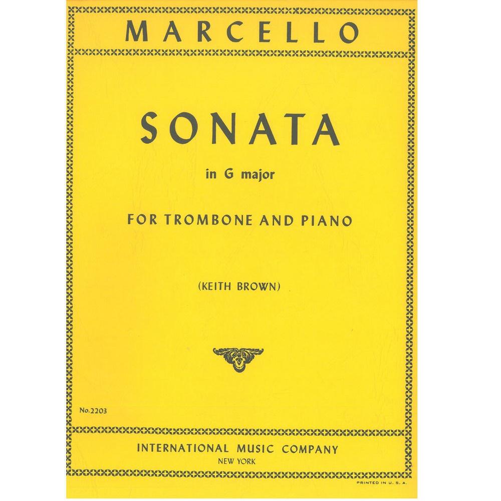 Marcello SONATA in G major for Trombone and Piano - International Music Company