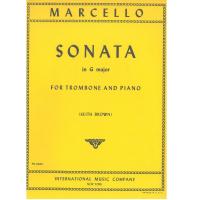 Marcello SONATA in G major for Trombone and Piano - International Music Company