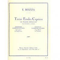 Bozza Treize Etudes Caprices de grande difficulte - Alphonse Leduc_1