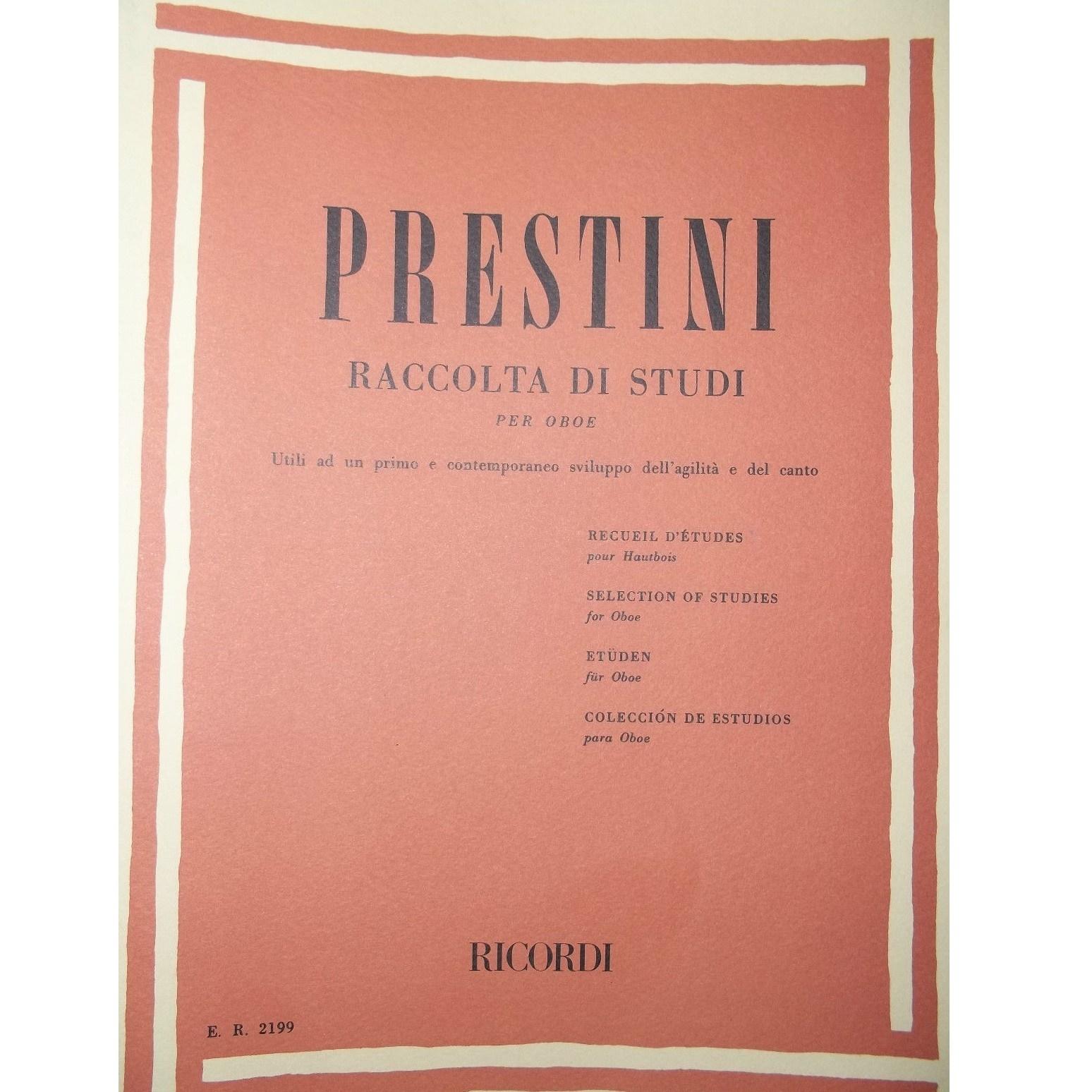 Pasculli 15 Capricci a guisa di studi per Oboe - Ricordi