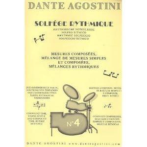 Dante Agostini Solfeggio Ritmico 4 - Agostini