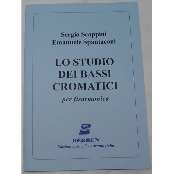 Scappini - Spantaconi LO STUDIO DEI BASSI CROMATICI per fisarmonica Volume 1Â° - BÃ¨rben 