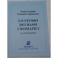 Scappini - Spantaconi LO STUDIO DEI BASSI CROMATICI per fisarmonica Volume 1Â° - BÃ¨rben 