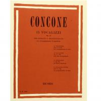 Concone 15 VOCALIZZI Op. 12 per soprano o mezzosoprano - Ricordi