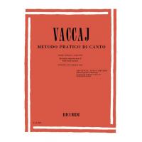 Vaccaj METODO PRATICO DI CANTO (mezzo soprano o baritono) - Ricordi
