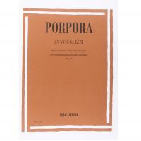 Porpora 25 VOCALIZZI ad una voce e a due voci (FUGATE) - Ricordi