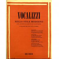 Vocalizzi NELLO STILE MODERNO con accompagnamento di pianoforte a vocalizzi per voce acuta (Ia Serie) - Ricordi _1