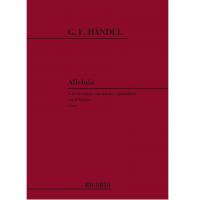 G. F. Handel Alleluia a 4 voci miste con organo o pianoforte Coro - Ricordi