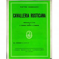 Pietro Mascagni CAVALLERIA RUSTICANA 508 Romanza e scena - Casa Musicale Sonzogno_1