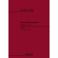 Puccini RECONDITA ARMONIA per canto e pianoforte (tenore) - Ricordi