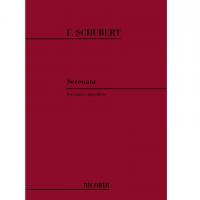 F. Schubert Serenata (con parole) Per pianoforte - Ricordi_1