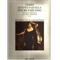 Verdi QUesta o quella per me pari sono per canto e pianoforte - Ricordi_1