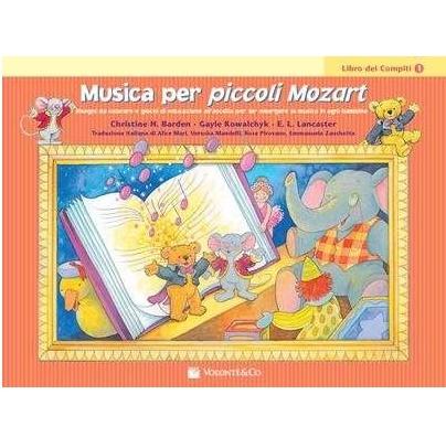 Musica per piccoli Mozart Libro dei compiti 1 - VolontÃ¨ & Co