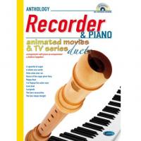Anthology Recorder & Piano Animated movies & TV series Duets - Carisch