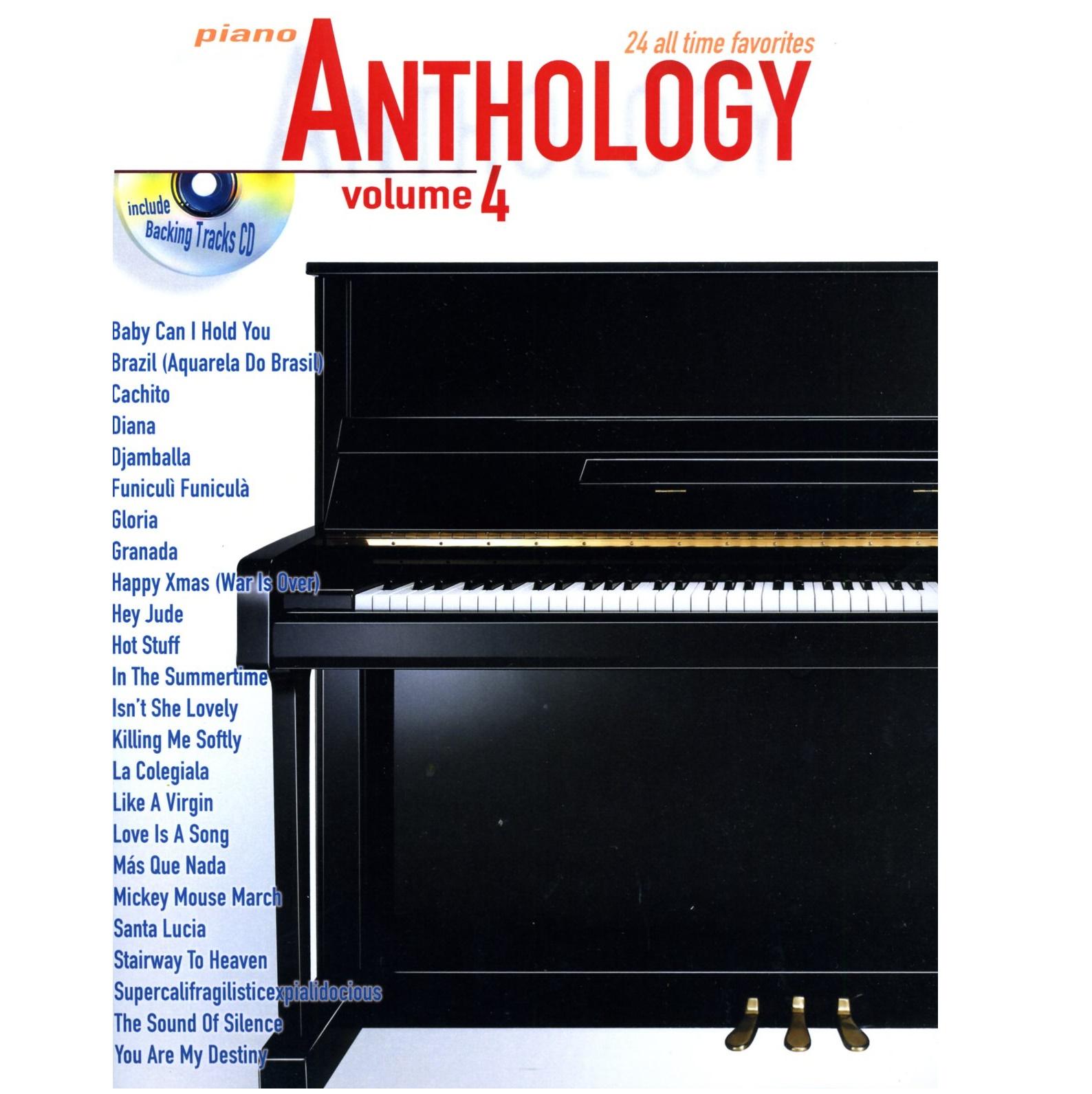 Anthology 24 all time favorites Volume 4 Piano - Carisch