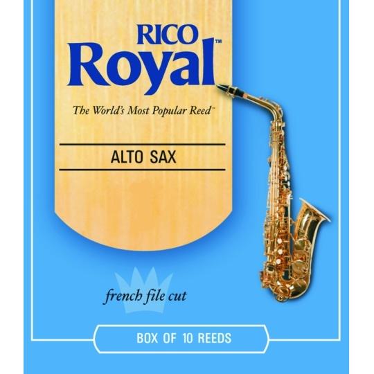 Ance per Sax Alto Rico Royal Mib Eb 3,5 Confezione da 10 Ance