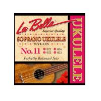 La Bella Soprano Ukulele No. 11 Nylon Muta di corde per Ukulele Soprano_1