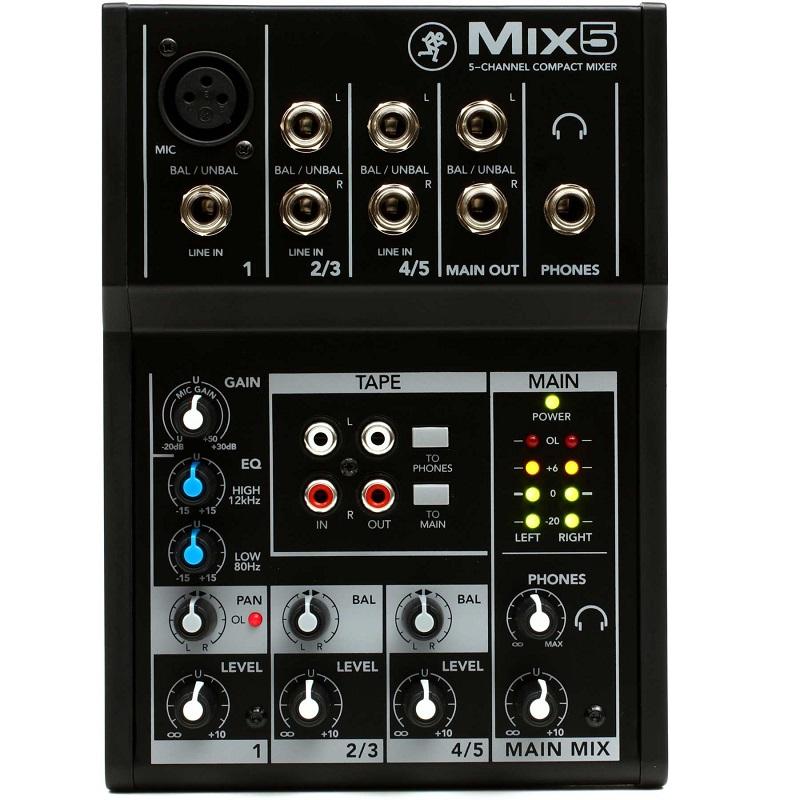 Mackie MIX 5 Compatto Mixer Passivo