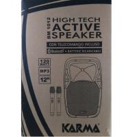 Karma BM 1012 120 W Cassa acustica attiva con doppio radiomicrofono a batteria ricaricabile_5