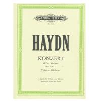 Haydn Konzert G- Dur / G Major Violine und Orchester  Hob VIIa 4   Edition for Violin and Piano EDITION PETERS