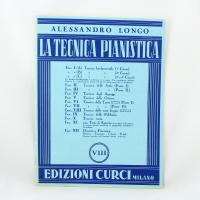 Alessandro Longo La tecnica pianistica VIII - Edizioni Curci 