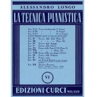 Alessandro Longo La tecnica pianistica VI - Edizioni Curci
