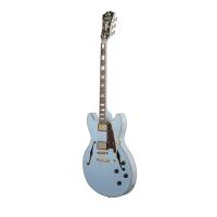 D'Angelico Deluxe DC Matte Powder Blue LTD Chitarra Semiacustica_3