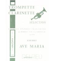 Ave Maria Clarinette Selection - Edition delrieu Schubert_1