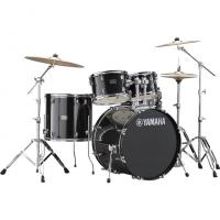 Yamaha Rydeen Black Glitter RDP2F5 con Piatti Paiste 101 Batteria Acustica