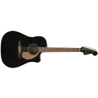 Fender Redondo Player Jetty Black WN Chitarra Acustica Elettrificata