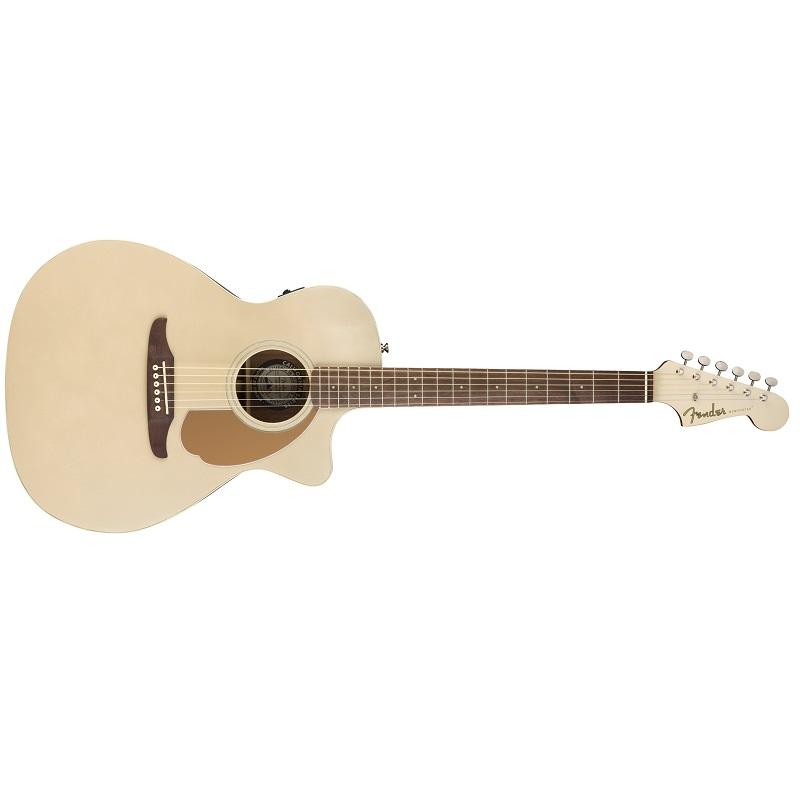 Fender Newporter Player Champagne WN Chitarra Acustica Elettrificata