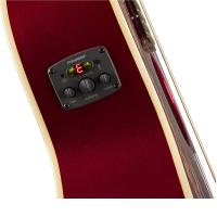Fender Newporter Player CAR Candy Apple Red WN Chitarra Acustica Elettrificata DISPONIBILE - NUOVO ARRIVO_4