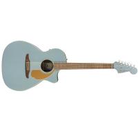 Fender Newporter Player Ice Blue Satin WN Chitarra Acustica Elettrificata NUOVO ARRIVO