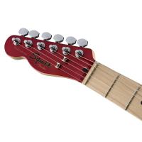 Fender Squier Contemporary Tele HH LH MN DMR Dark Metallic Red Chitarra Elettrica Mancina_5