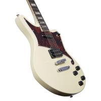 D'Angelico Premier Bedford Antique White Chitarra Elettrica_4