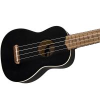 Fender Venice Soprano BLK WN Ukulele _3