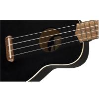 Fender Venice Soprano BLK WN Ukulele _4