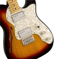 Fender Squier Classic Vibe Telecaster 70s Thinline MN 3TS 3 Color SunburstChitarra Elettrica_3