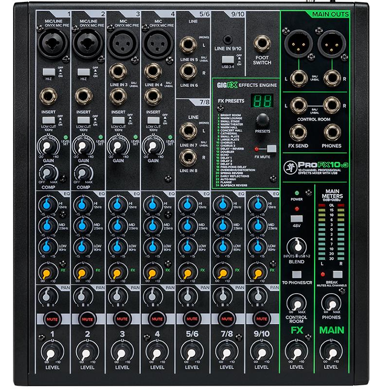 Mackie PROFX10V3 Mixer Passivo NUOVO ARRIVO