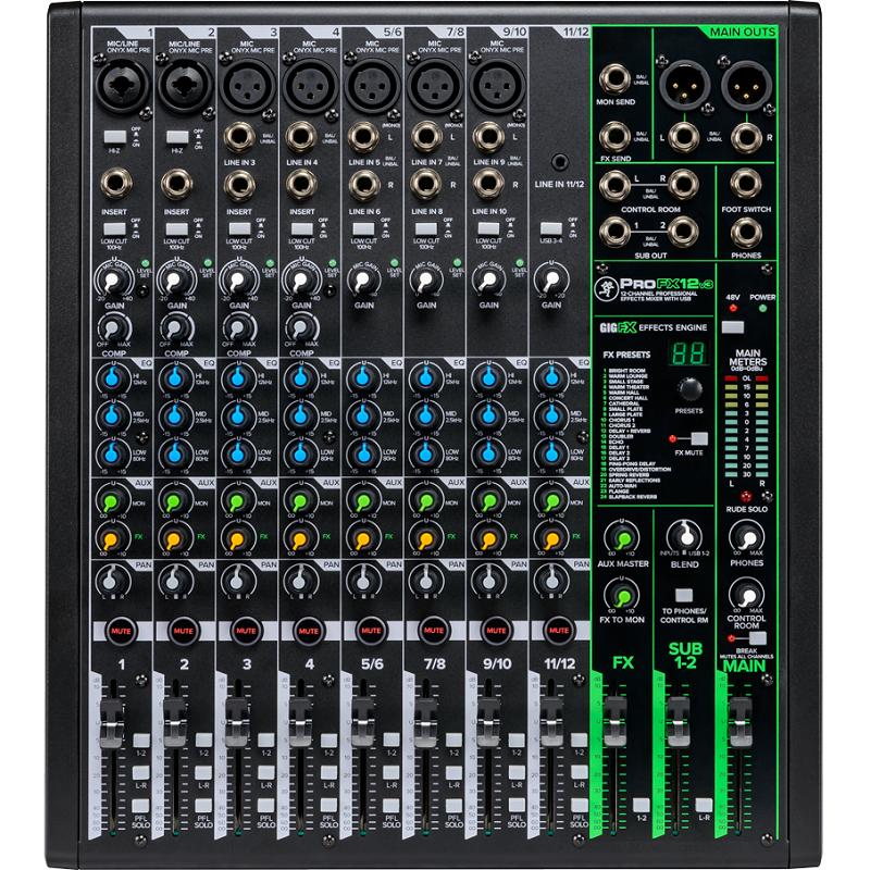 Mackie PROFX12V3 Mixer Passivo DISPONIBILE - NUOVO ARRIVO