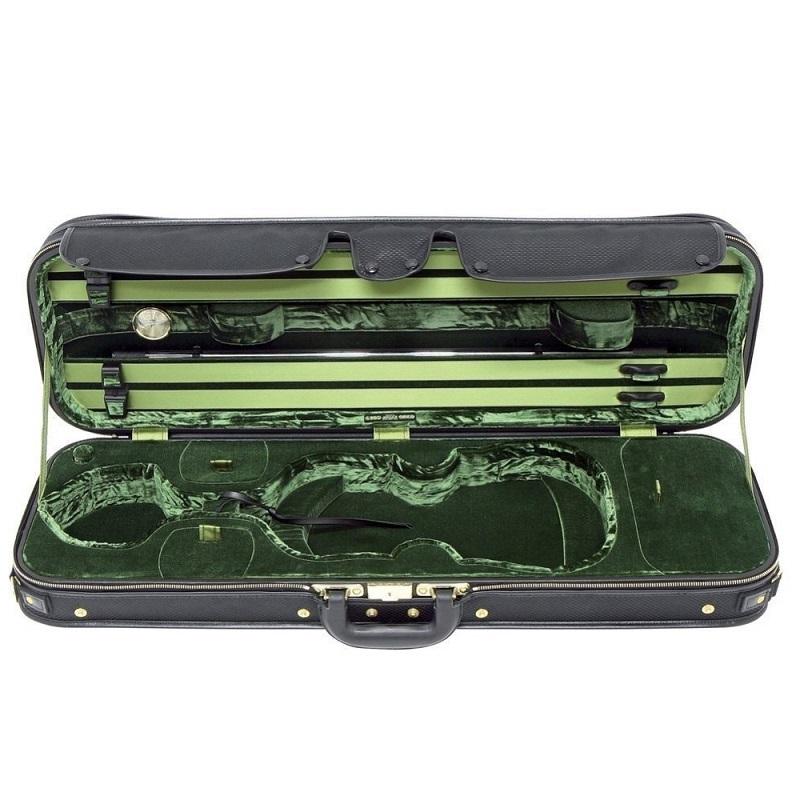 Jaeger Prestige con interno felpato Blu Astuccio per violino