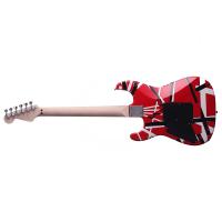 EVH Striped Red with Black Stripes Chitarra Elettrica_2