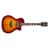 D'Angelico Premier Fulton Ice tea burst Chitarra Acustica Elettrificata 12 Corde