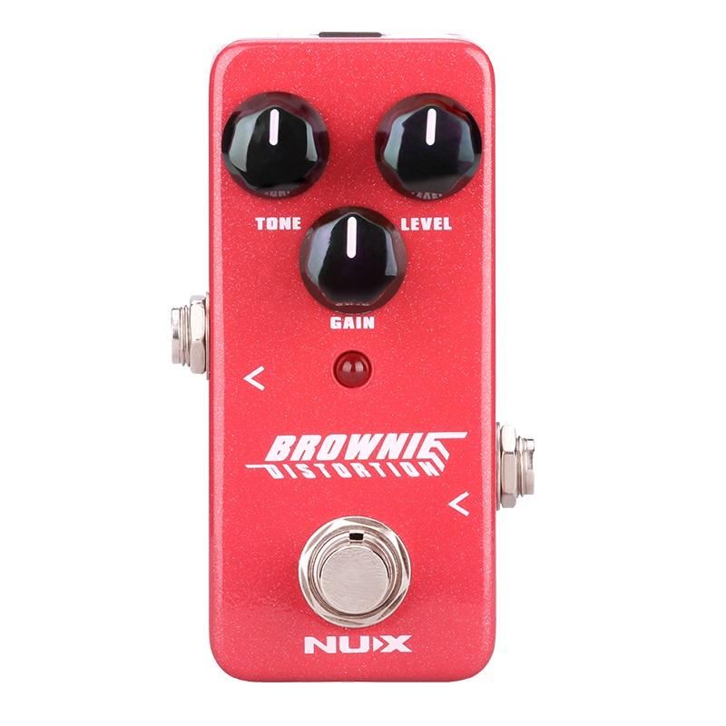 Nux MINI-STOMPBOX NDS-2 Brownie (Distorsore) Pedale per chitarra elettrica