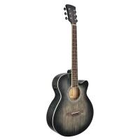 Soundsation Saguaro HW-CE BK Black Chitarra Acustica Elettrificata_1